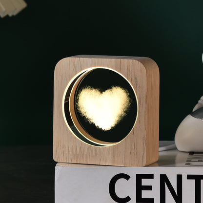 Creative Glow Crystal Small Night Lamp Desktop Decoration